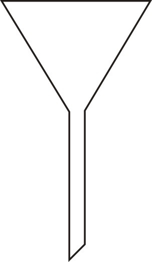 1504 Standard Funnel 60° Approx, Short Stem