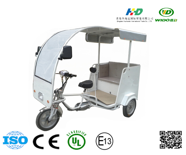 Electric Tricycle Vehicle with Three Wheels