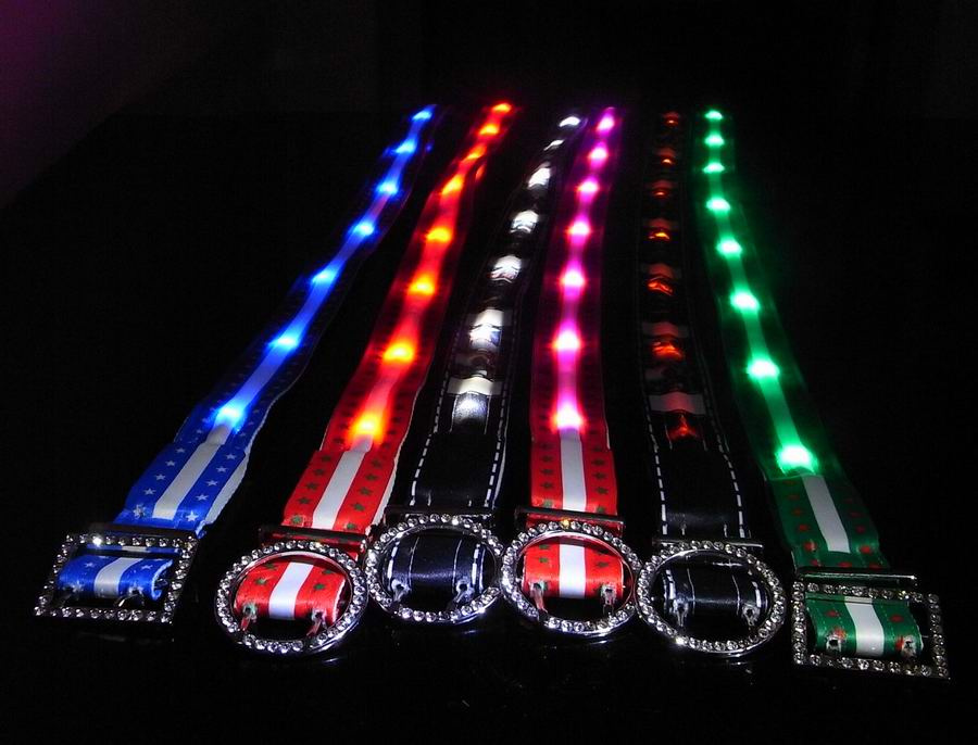 2015 New Flashing / Lighted LED Belt