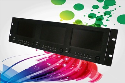 HD Sdi DVI VGA HDMI Composite Rack Mount LCD Video Preview Broadcasting Monitor CE, FCC, RoHS