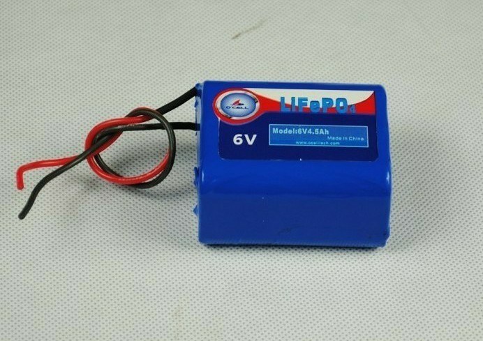 6V4.5ah Rechargeable Battery Pack (UL approved cell)