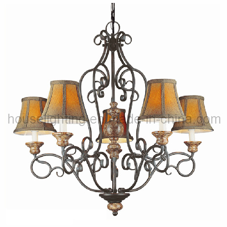 5 Arms Fabric Chandelier CH-850-5019x5