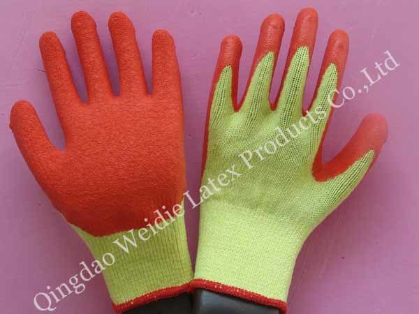 Industrial Latex Dipped Gloves (WL102-7)