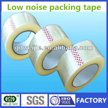 Weijie Tape/Low Noise Adhesive BOPP Packaging Tape