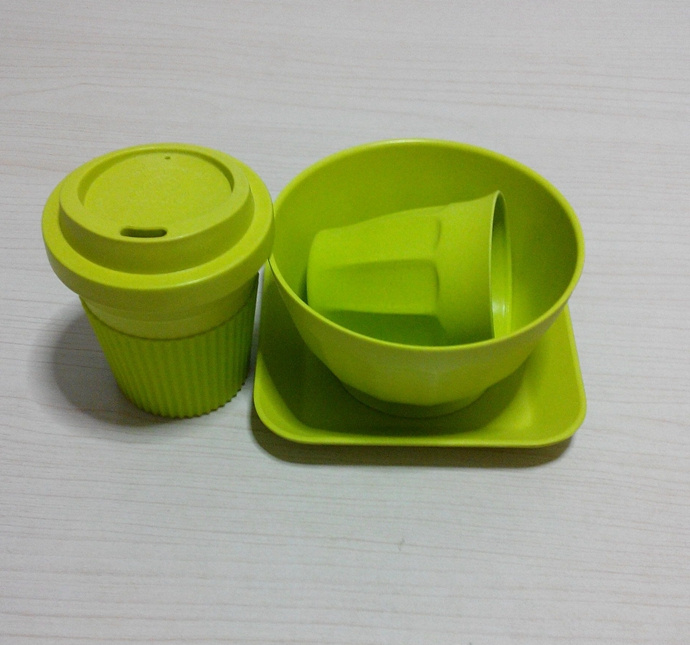 (BC-CS1067) Bamboo Fibre Tableware Combination Series