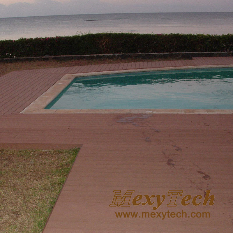 Composite Decking, Widely Used for Swimming Pool