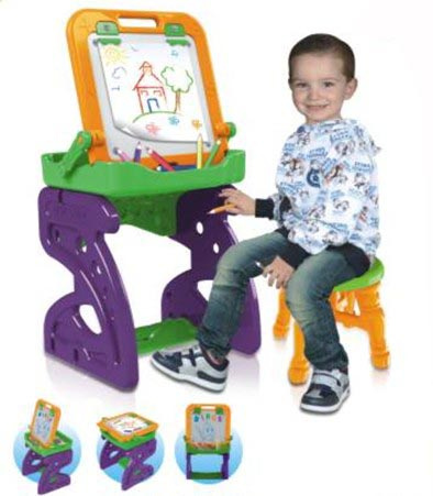Plastic Drawing Board with Learning Table for Kids