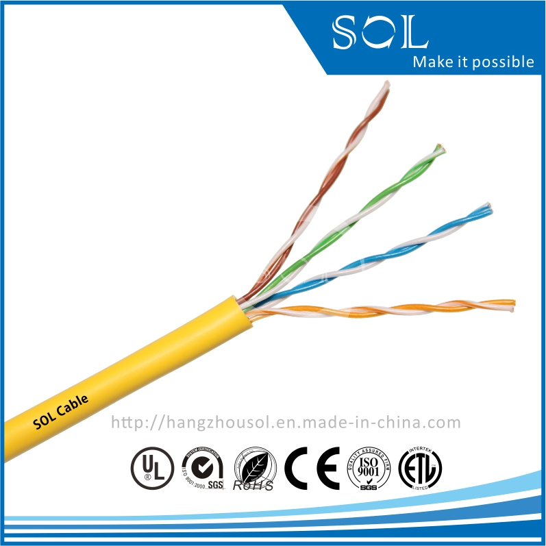 24 AWG Network UTP Unshielded Twisted 4 Pair Cat5e Computer Cable