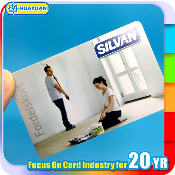 Customized Smart RFID Salon VIP Card with Logo Printing