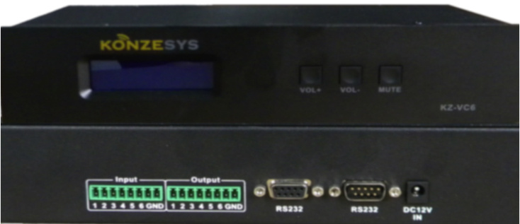 6-Loop Volume Control Host (KZ-VC6)