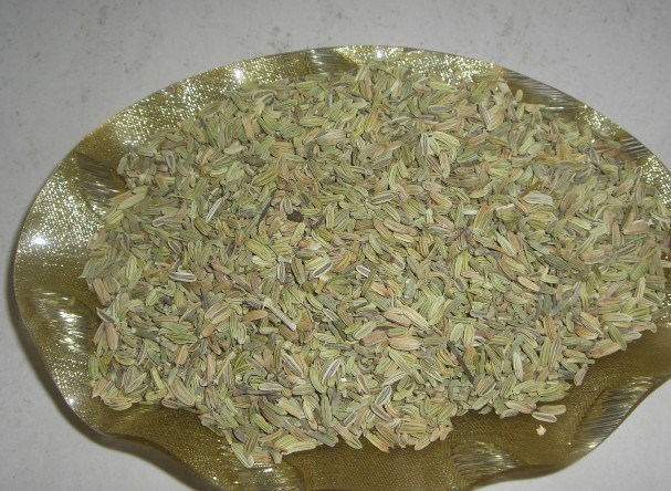 New Crop Fennel Seeds (green: 85% and up)