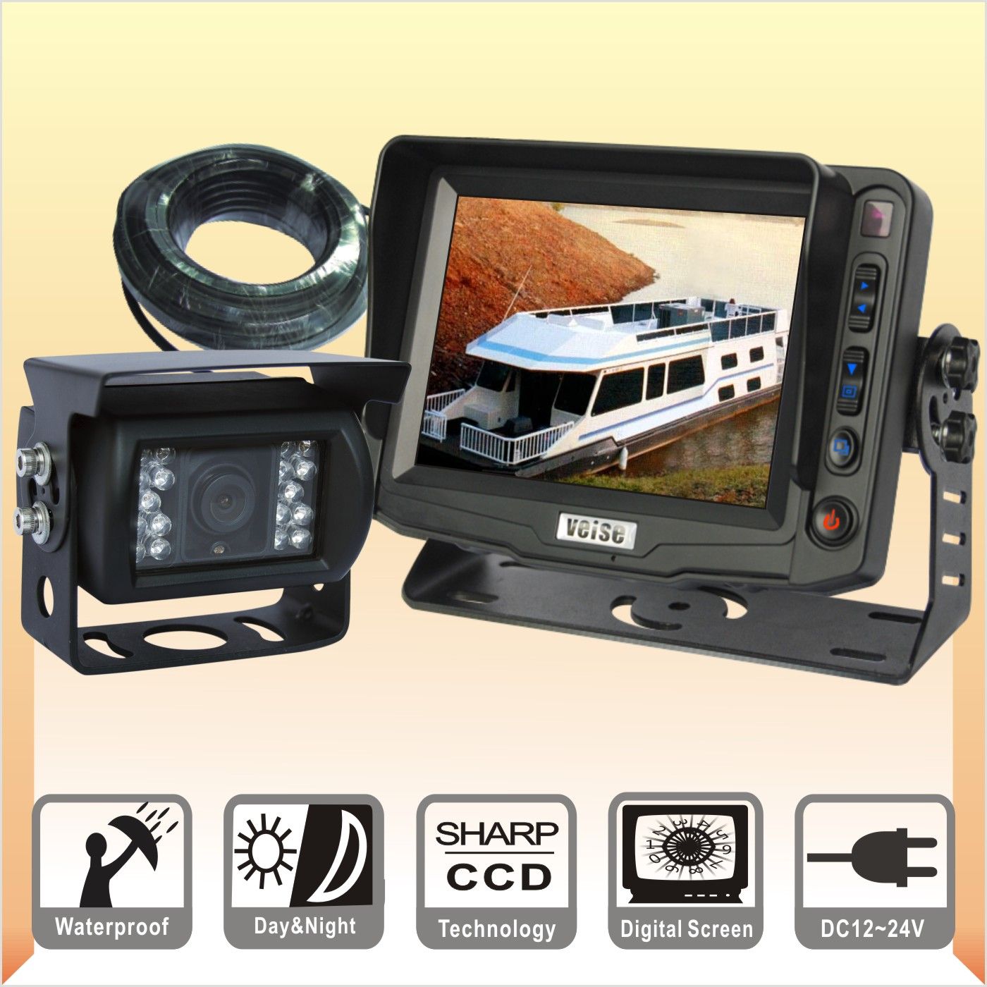 5inch Digital Monitor Rear View System