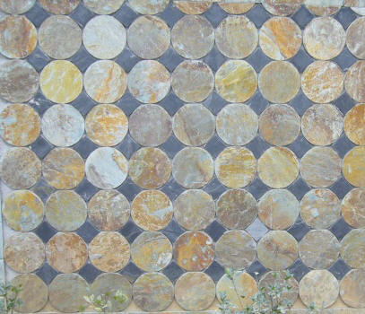 Rust Slate Patchwork Tile