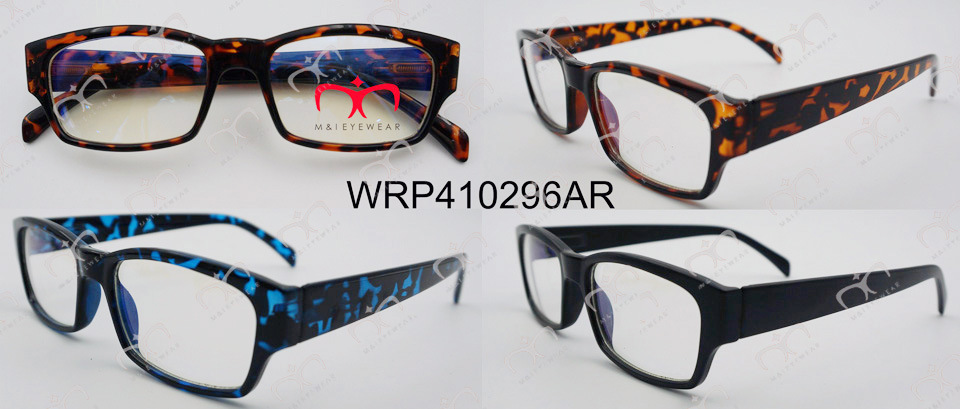 Hot Selling Fashion Plastic Eyewear Unisex Reading Glasses (000001AR)