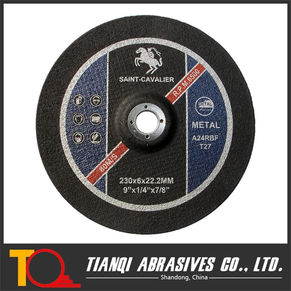 T27 Grinding Wheels for Metal/Steel 9'x1/4'x7/8'