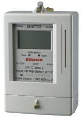 Ddsy722 Type Professional High Quality Single-Phase Electronic Pre-Paid Watt-Hour Meter with CE Approval