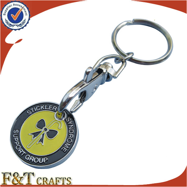 Factory OEM Design Low Price Metal Trolley Coins in Bulk (FTTR0125A)