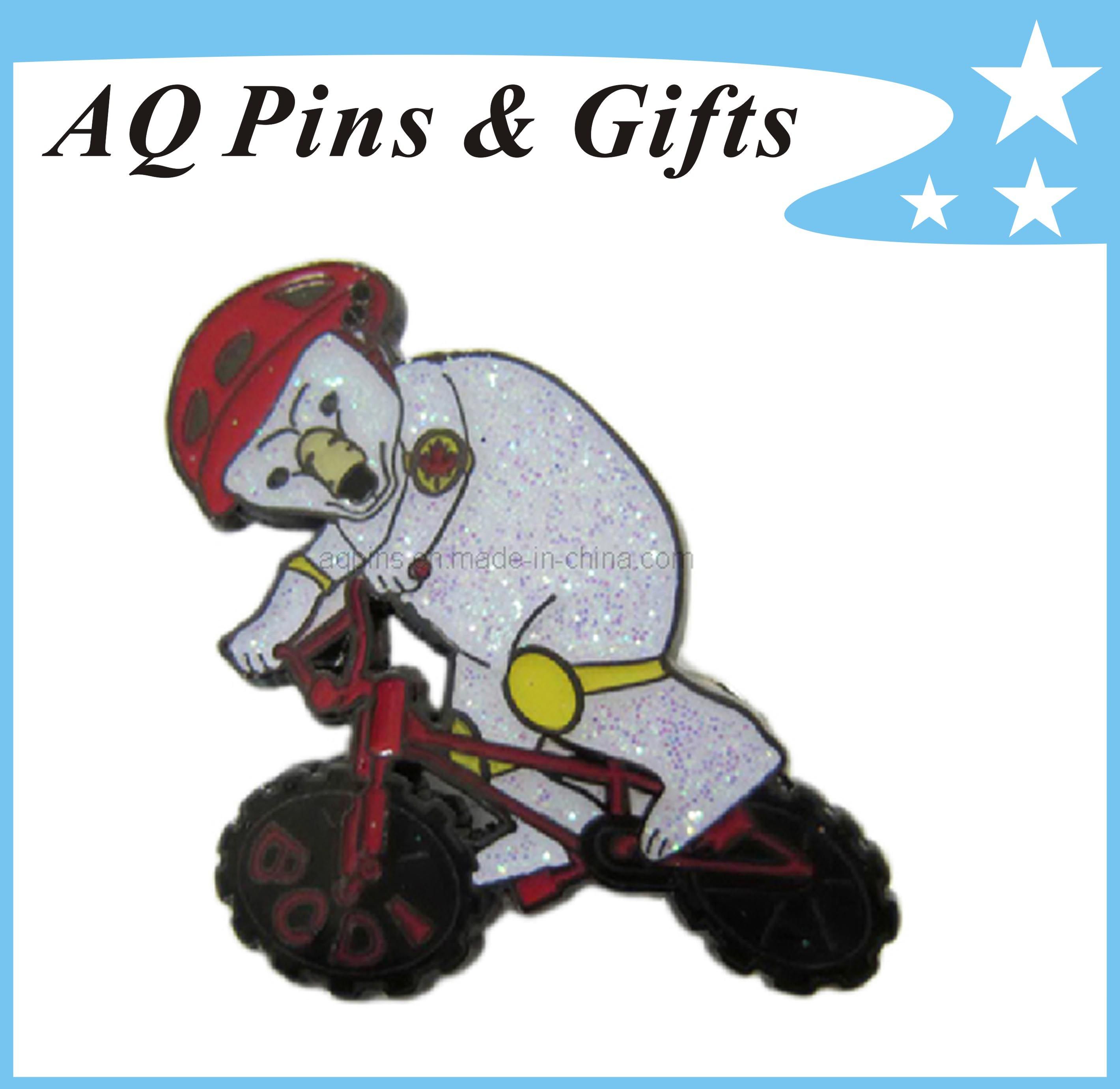 High Quality Custom Metal Souvenir Lapel Pin with Epoxy (badge-046)