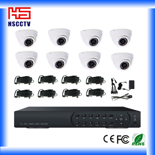 Cheap 8CH DVR System, 700tvl Camera System