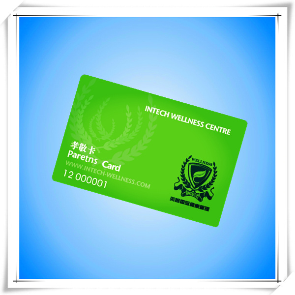 Normal Size Plastic IC Chip High Frequency Smart Card