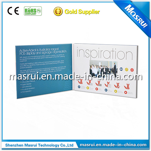 Recycle Using Video-in-Print Advertising Brochure
