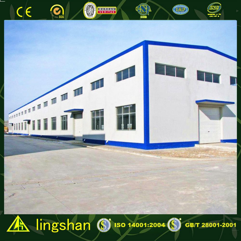 Cost Saving Prefabricated Steel Building in UAE--ISO9001: 2008