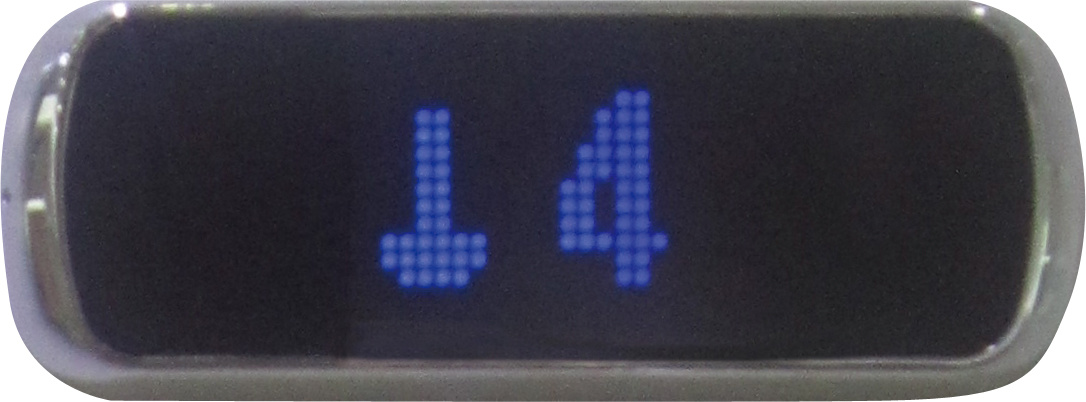 LCD Display Horizontal Type Hall Position Indicator