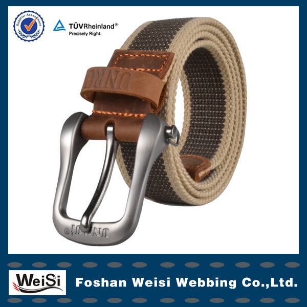 Wholesale Custom Canvas Belt for Men