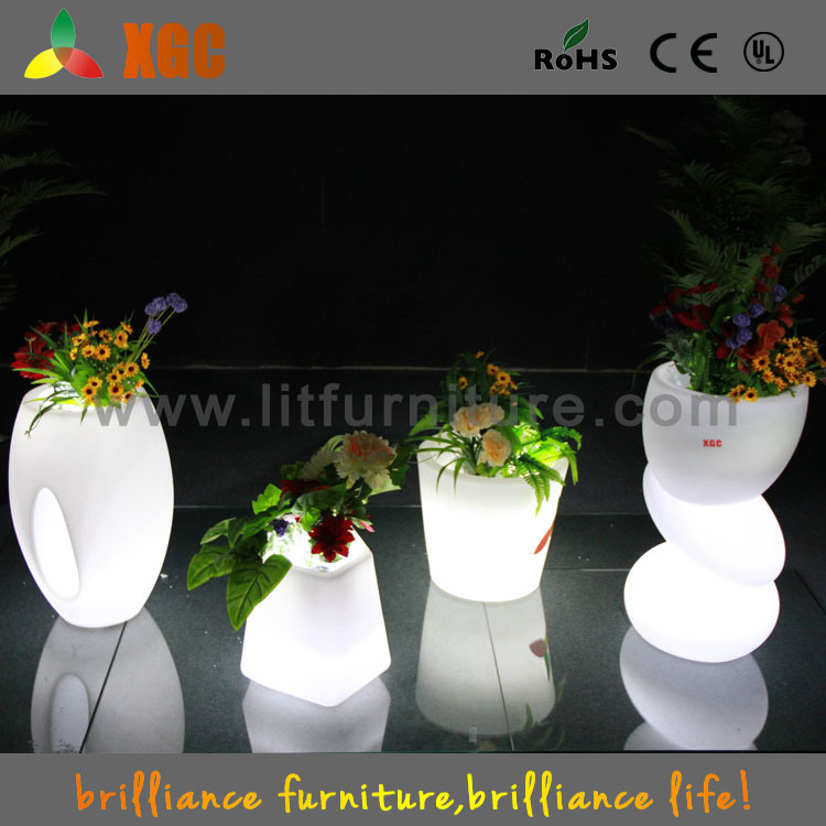 LED Flower Pots for Special Events and Parties
