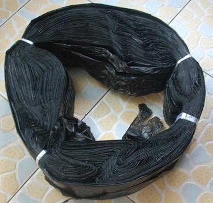 Cassette Folded Bag Wide 560mm Continuous Length 55m Fold High 120mm Black