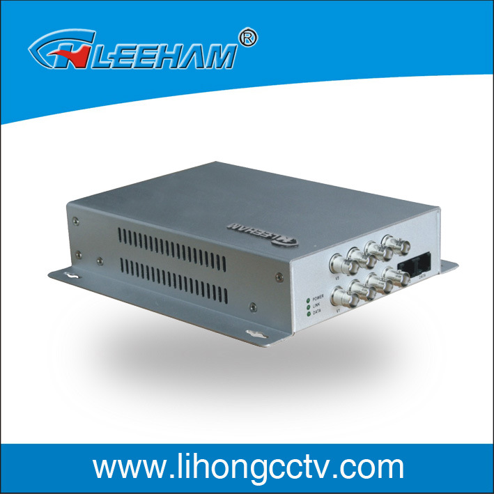 8channel Optical Video Transceiver, Single/Multiplexer Mode ,FC/ST Fiber Infterface