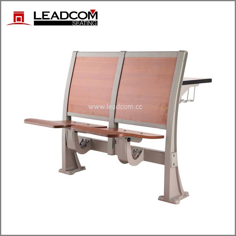 Leadcom Aluminum Stanchion School Lecture Desk & Chair Ls-919m
