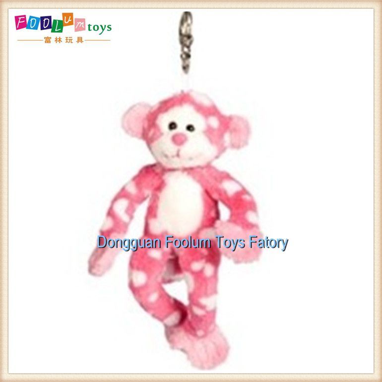 Interesting Monkey Key Chains Plush & Stuffed Toys (FLWJ-0037)
