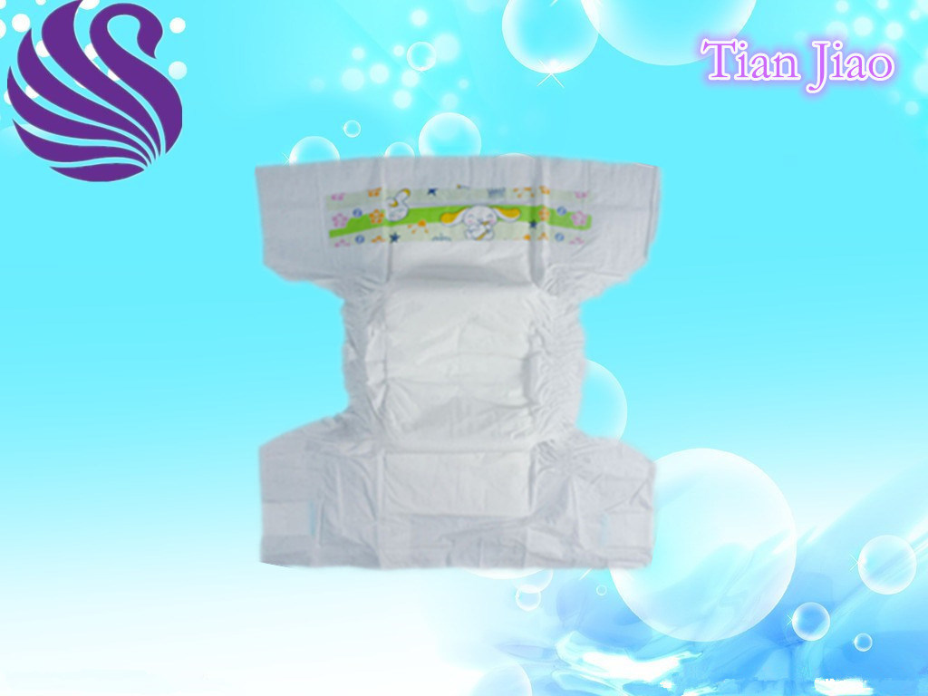Hot Sale Disposable Baby Diaper with Cloth-Like Back Sheet.