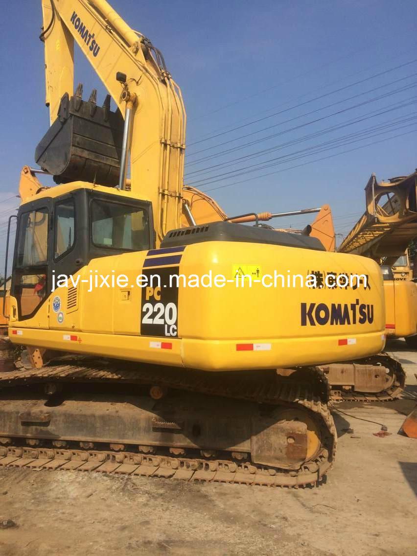 Komatsu Used 22 Ton Hydraulic Crawler Excavator (PC220-7) with CE