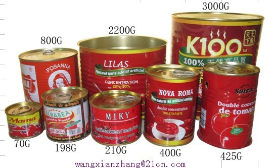 Canned Tomato Paste