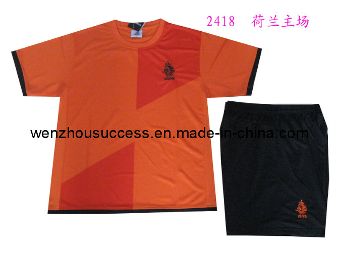 Football Jersey and Short Set (Holland Home Jersey and short)