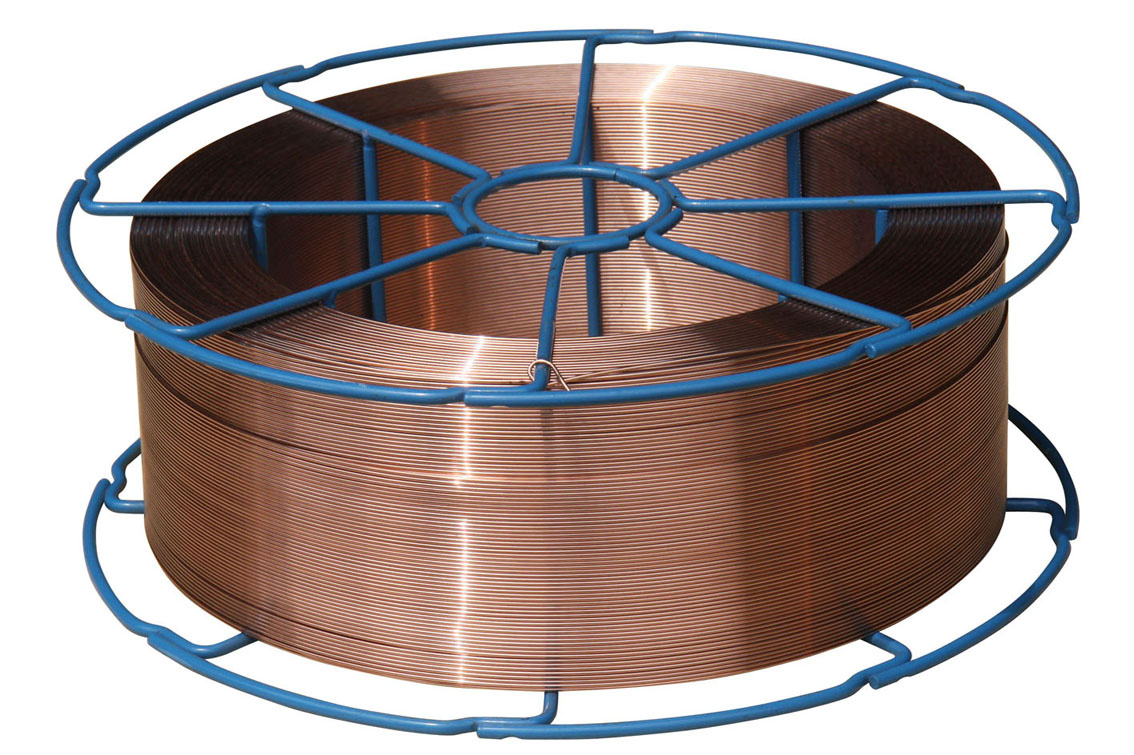 Copper Coated Gas Mmetal Arc Welding Wire (SG2) in 15 Kg Spools