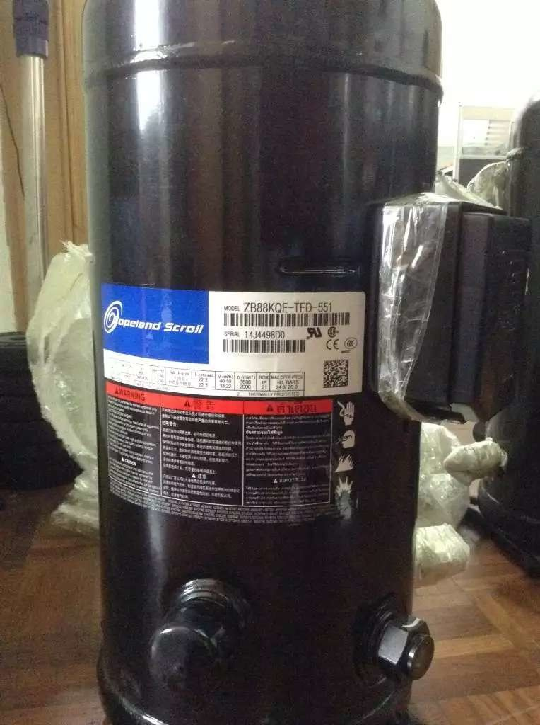 Copeland Scroll Compressor (ZB88KQE-TFD-551)