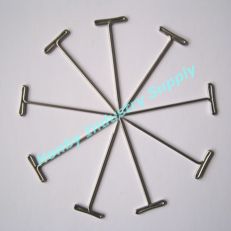 T Shape Steel Material 38mm Lab Application Head Pins