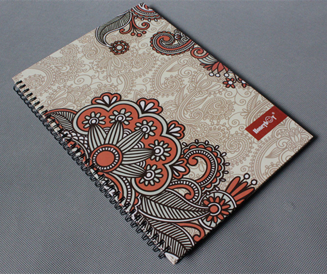 Paper Notebook, Hardcover Spiral Notebook, Recycled Notebook