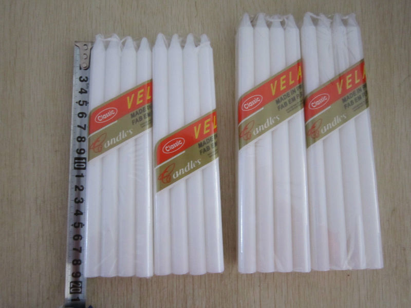 2015 Hot Sale Taper White Candle
