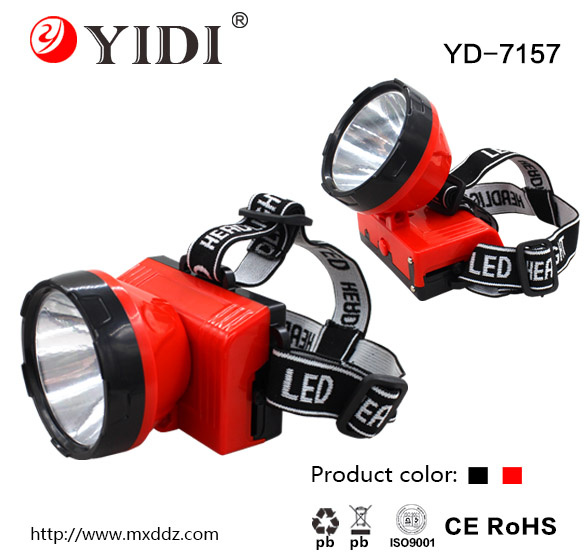 LED Recahrgeable Head Flashlight Head Torch Light LED Headlamp