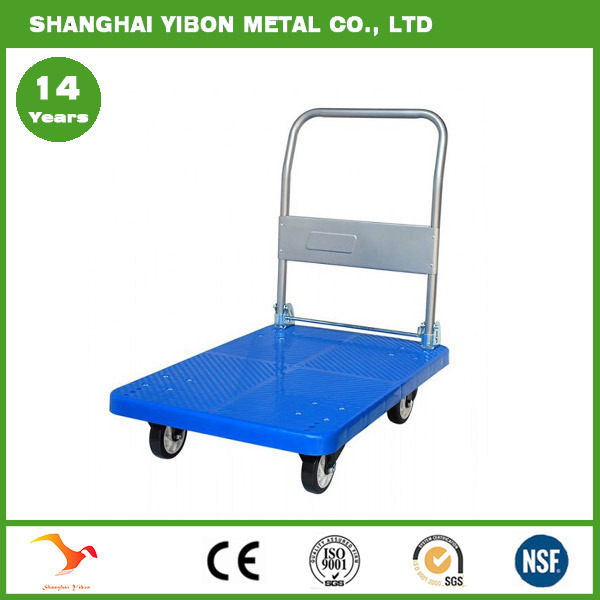 Warehouse Platform Hand Cart Folding Hand Trolley