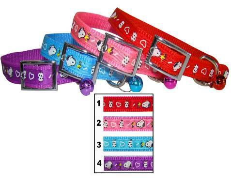 Fashion and Colorful Pet Products, Nylon Cat Collar (JCC3)