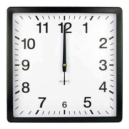 Square Wall Clock