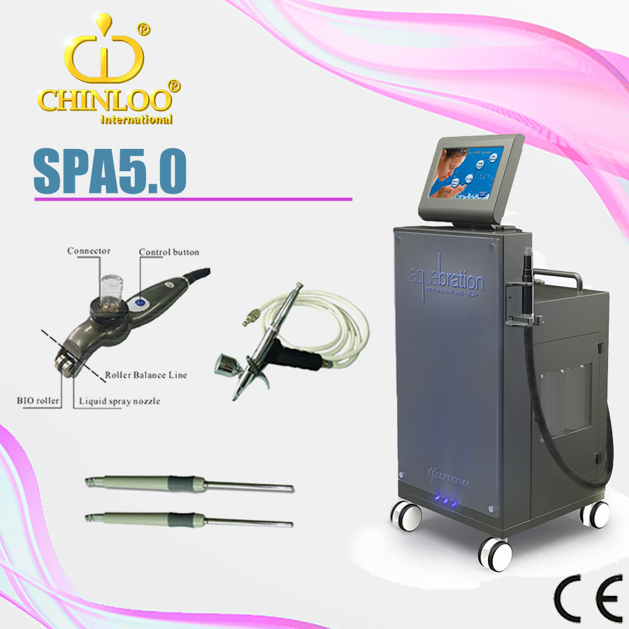 Hydro Water Dermabrasion Vacuum Skin Peeling and Skin Moisturizing Beauty Equipment with Skin SPA System (SPA5.0)