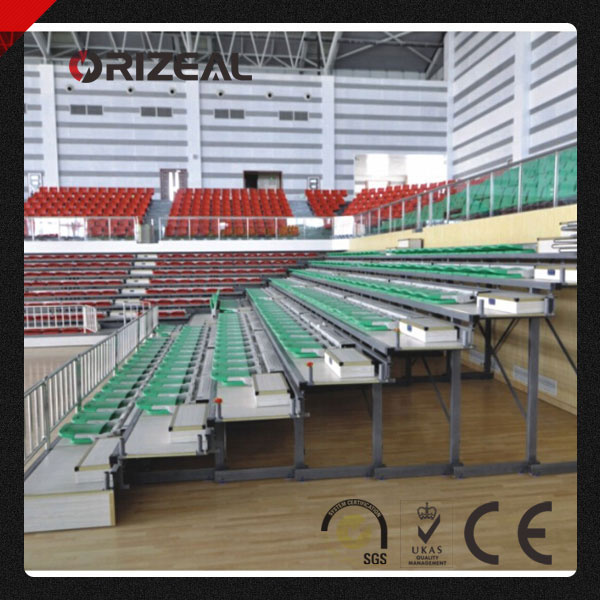 Telescopic Seating System, Indoor Telescopic Seating for Gym