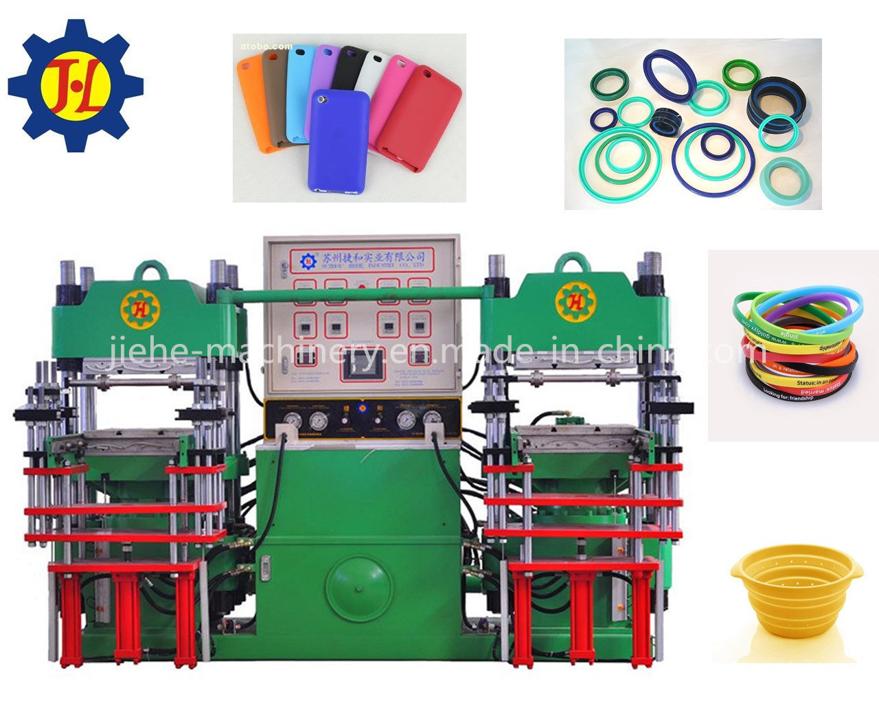 Silicone Rubber Molding Machinery for O Ring Keychain