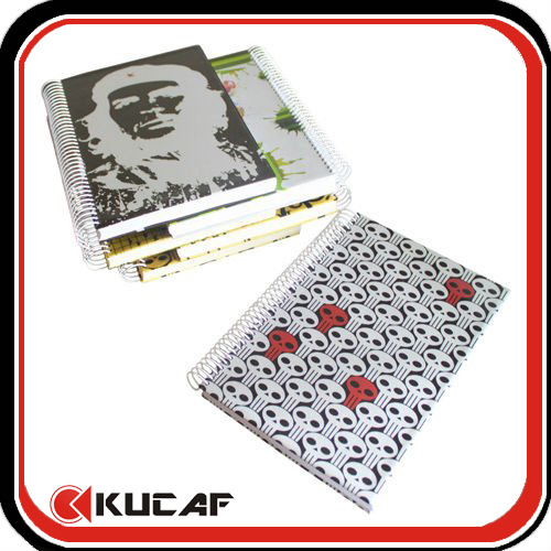 Plastic Cover Spiral Notebook